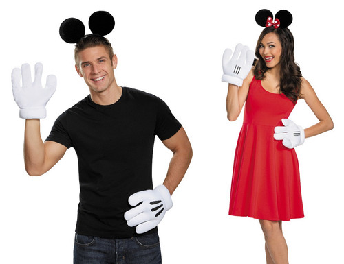 Set costume adulto - adulto, orecchie