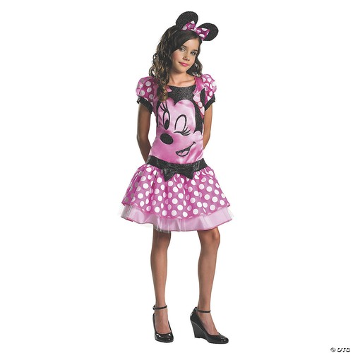 Costume minnie mouse rosa - minnie,