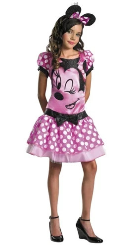 Costume minnie mouse rosa - costume,