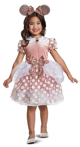 Costume minnie mouse oro - costume, rosa