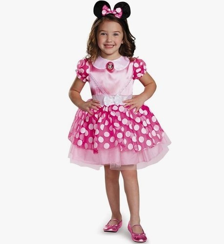 Costume minnie mouse rosa - costume,